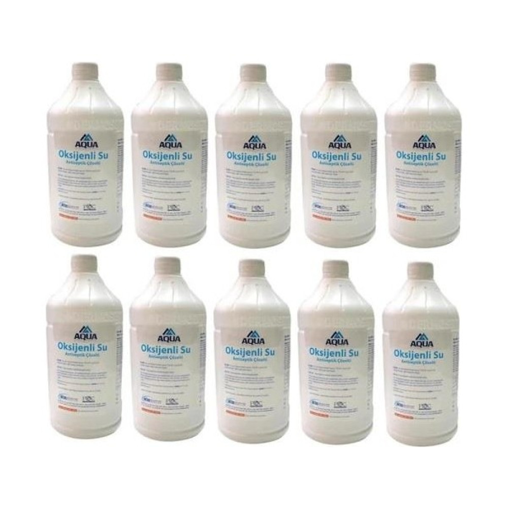Aqua Oksijenli Su 1000 ml x 16 Adet - 16 lt Hijyen ve Temizlik Fiyatı