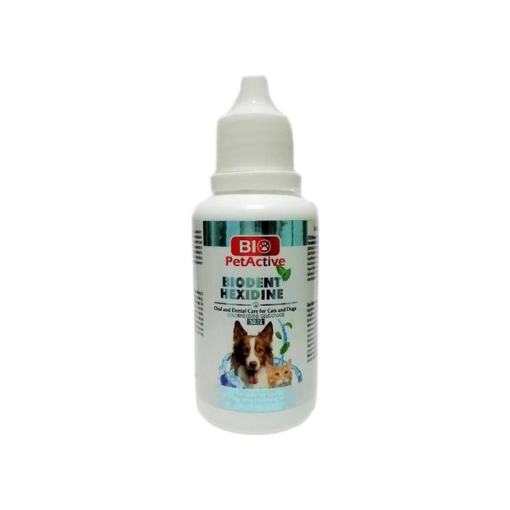 Aqua Petshop Biodent Hexidine Kedi ve Köpek Için Ağız ve Diş Bakım Ürünü 50 ml Ağız Kokusu Giderici Evcil Hayvan Ürünleri Fiyatı