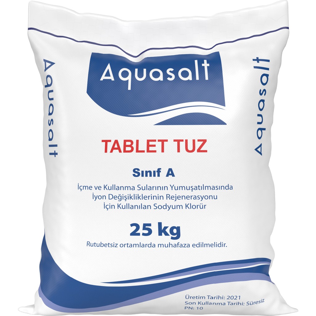Aqua Salt Tablet Tuz (Sınıf A) 25 kg - Beyaz Bahçe Makinesi Aksesuar & Yedek Parça Fiyatı
