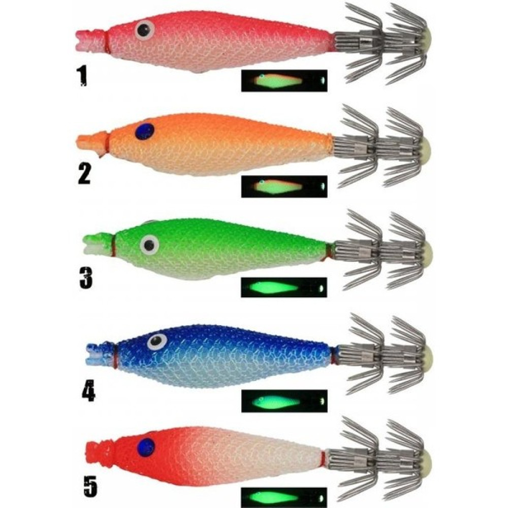 Aqua salty Aquasalty Softwin Squid Jig Kalamar Zokası 65MM 6gr Farklı Renklerde 4 Oto Boyaları Fiyatı