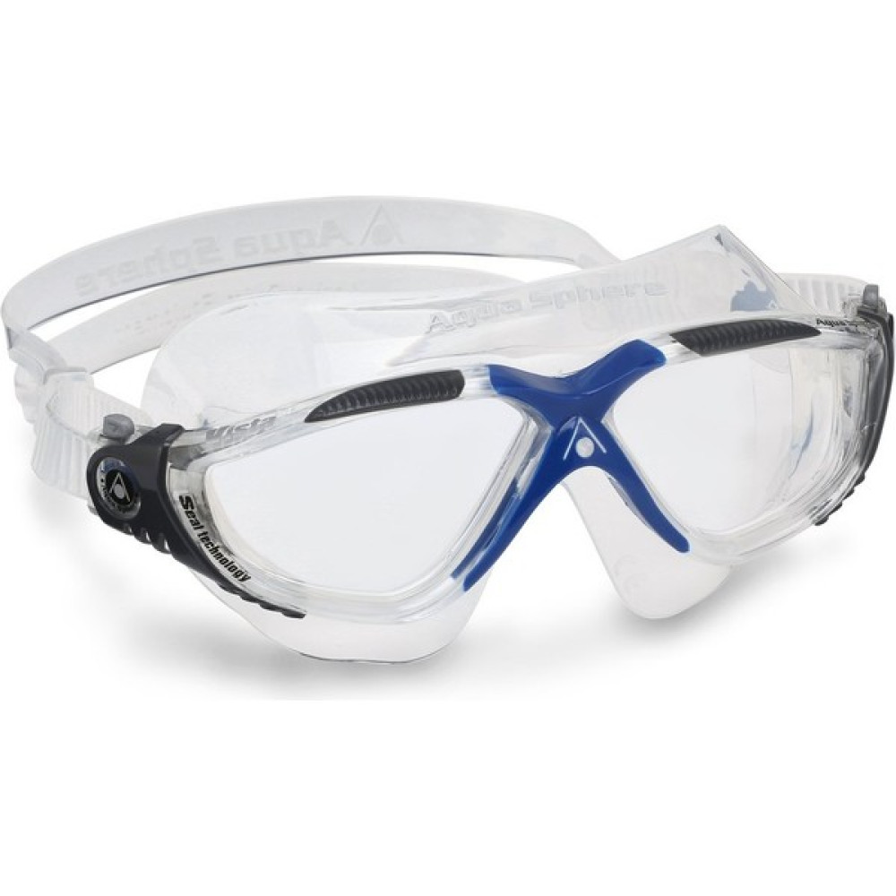 Aqua Sphere Aquasphere Vista Şeffaf Lens Lacivert Gri Yüzücü Gözlüğü Yüzücü Gözlüğü Fiyatı