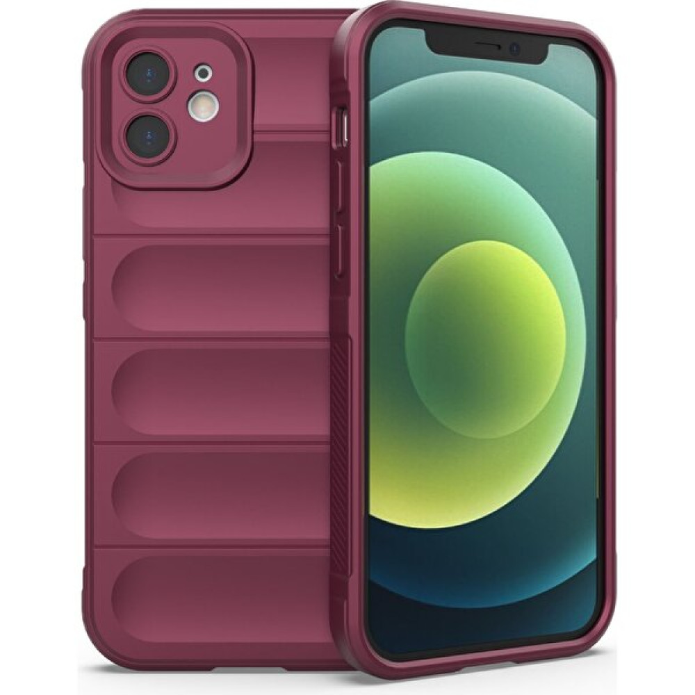 Aqua Vip Aksesuar Apple iPhone 12 Kılıf Yeni Sezon Su Geçirmez Parmak Izi Yapmaz Esnek Silikon - Bordo Cep Telefonu Kılıfı Fiyatı