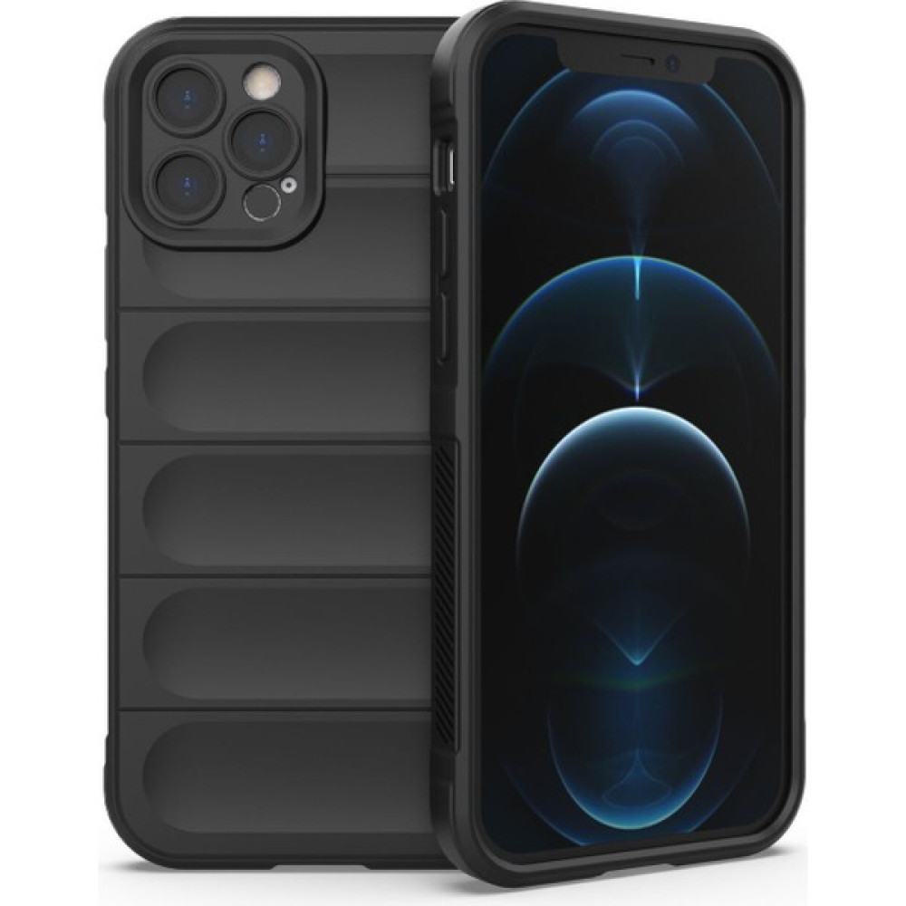 Aqua Vip Aksesuar Apple iPhone 12 Pro Kılıf Yeni Sezon Su Geçirmez Parmak Izi Yapmaz Esnek Silikon - Siyah Cep Telefonu Kılıfı Fiyatı