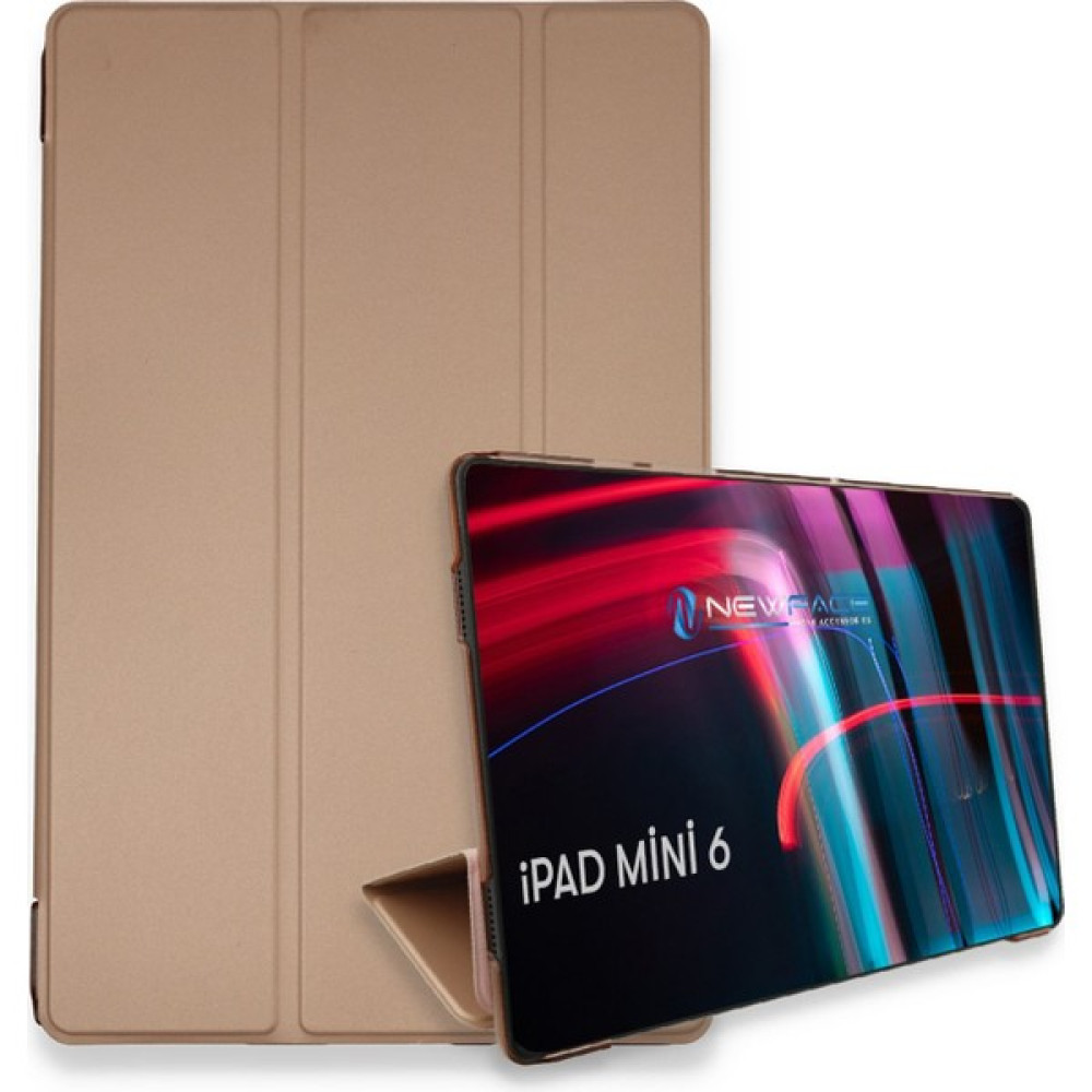 Aqua Vip Aksesuar iPad Mini 6 Kılıf Uyku Modlu Tablet Kılıfı - Rose Gold Tablet Kılıfı Fiyatı