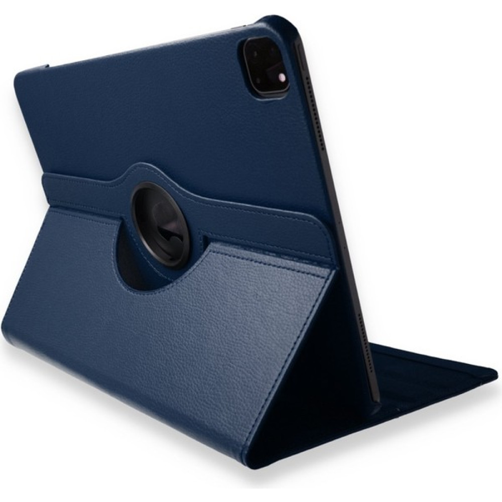 Aqua Vip Aksesuar iPad Pro 11 (2018) Kılıf Dönebilen 360 Deri Tablet Kılıfı - Lacivert Tablet Kılıfı Fiyatı