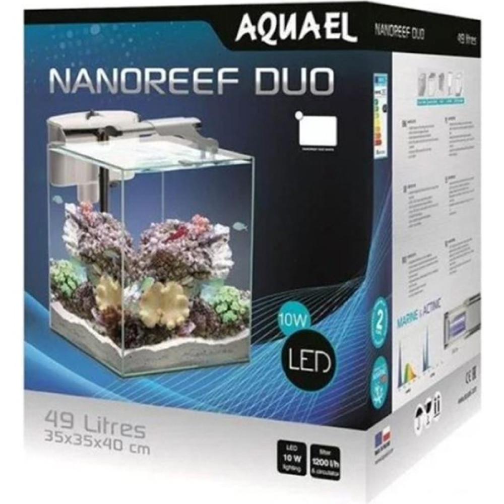 Aquael Aquarıum Set Nano Reef Duo Beyaz 124301 Evcil Hayvan Ürünleri Fiyatı