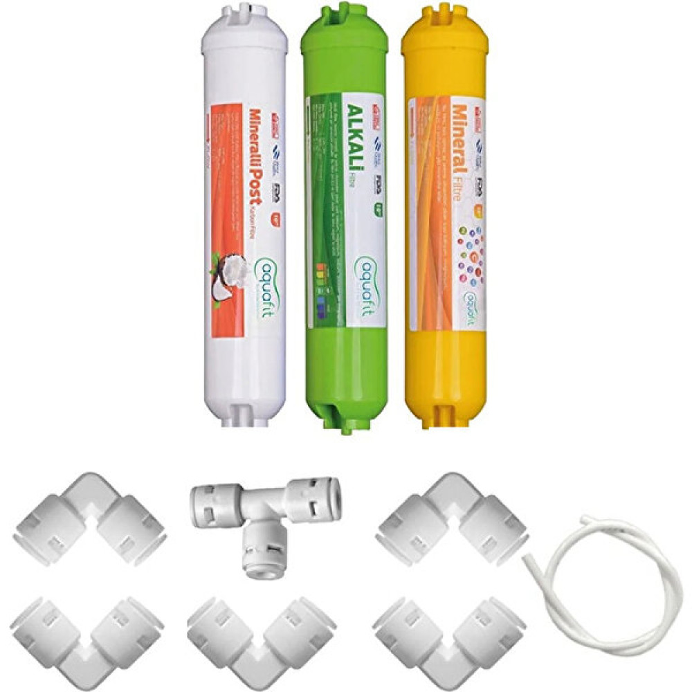 Aquafit Post Karbon - Alkali - Mineral 3'lü Su Arıtma Filtresi (Tüm Cihazlarla Uyumludur) Bahçe Makinesi Aksesuar & Yedek Parça Fiyatı