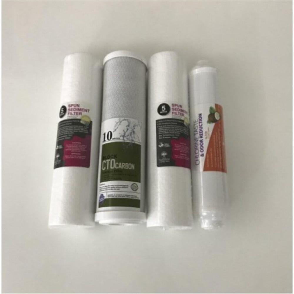 Aqualine Su Arıtma Filitresi 4 Lü Set Lifetech-Conax Vb Uyumludur ) Bahçe Makinesi Fiyatı