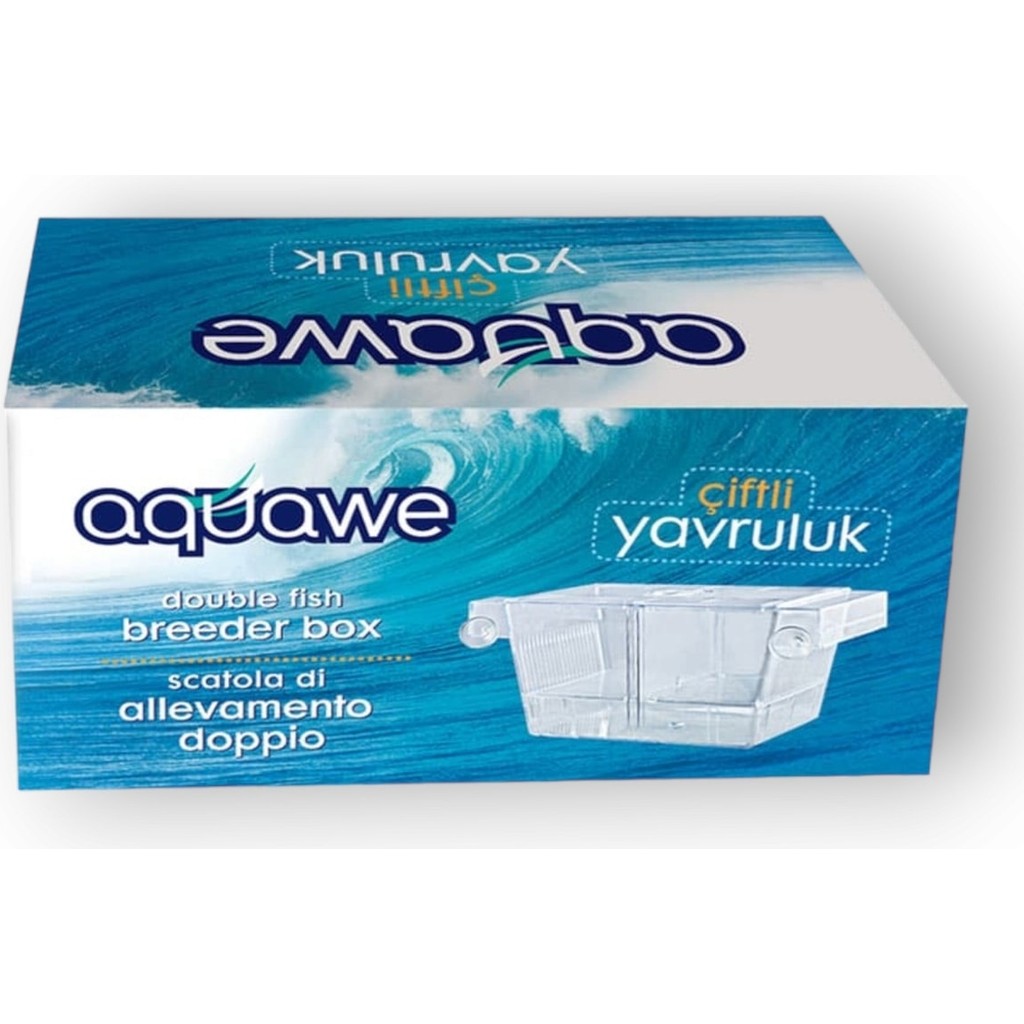 Aquawe Çiftli Yavruluk - Şeffaf Vantuzlu Balık Yavruluğu 19.5 x 10 cm SSD / Solid State Drive Fiyatı