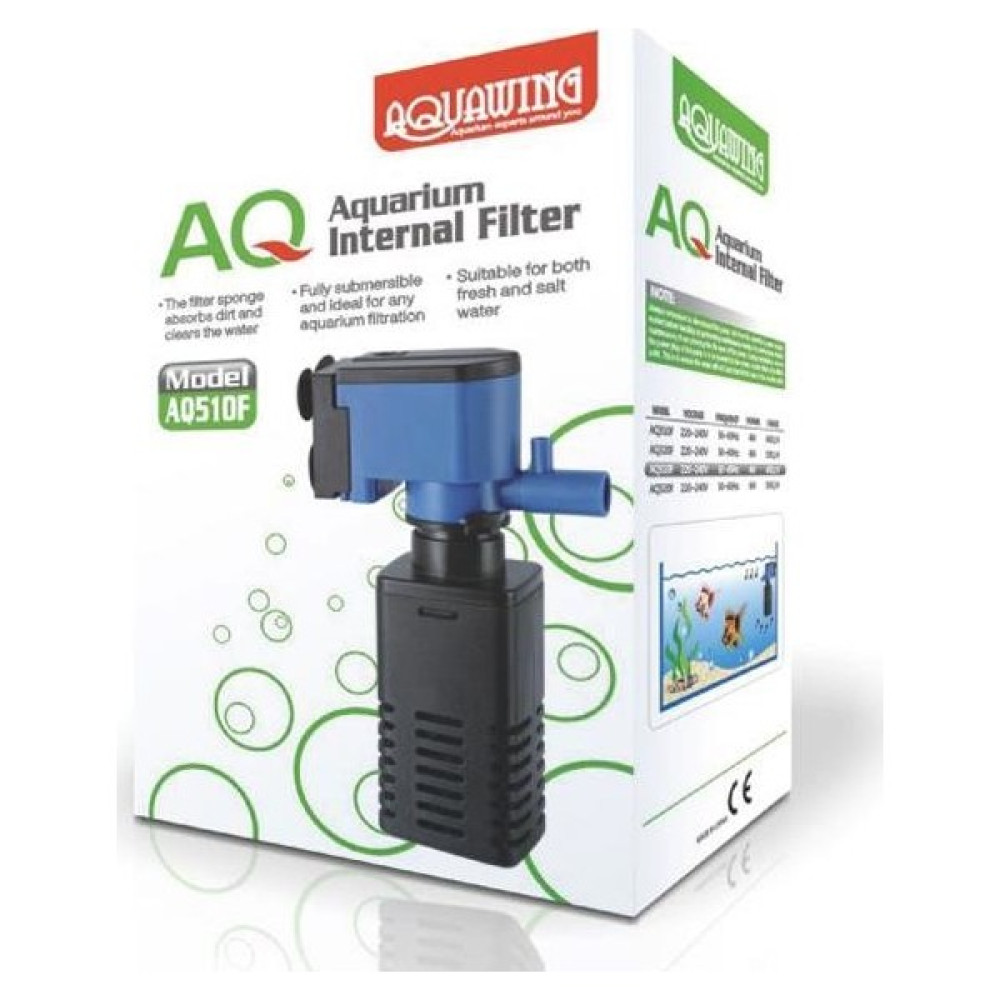 Aquawing AQ510F İç Filtre 4W 400L/H Evcil Hayvan Ürünleri Fiyatı