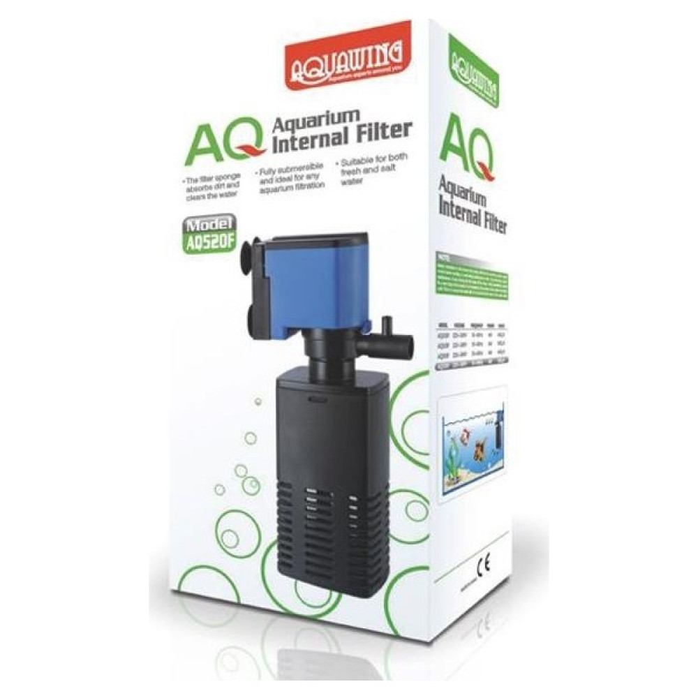 Aquawing AQ520F İç Filtre 6W 500L/H Evcil Hayvan Ürünleri Fiyatı