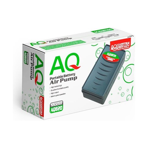 Aquawing AQ820 Tek Çıkışlı Pilli Akvaryum Hava Motoru 2L/Min 2x1.5V Sessiz Kullanım Özelliği Evcil Hayvan Ürünleri Fiyatı