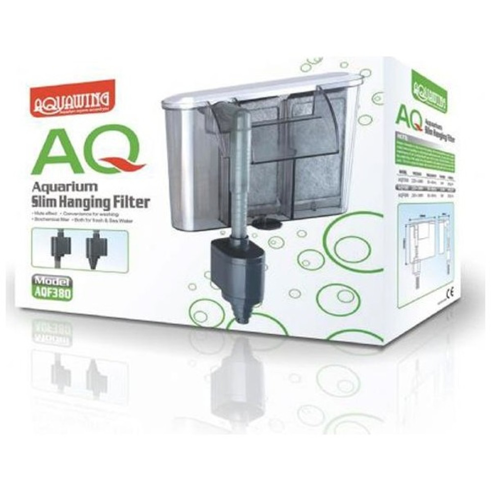 Aquawing AQF380 Slim Şelale Filtre 3,5W 380L/H Evcil Hayvan Ürünleri Fiyatı