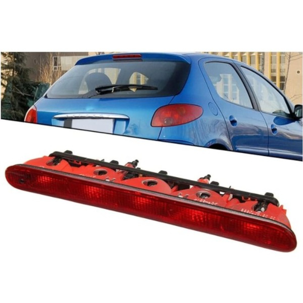 AR Oto Market Peugeot 206 Arka Bagaj 3.stop Lambası Ledli 1997-2012 6350K5 Oto Boyaları Fiyatı