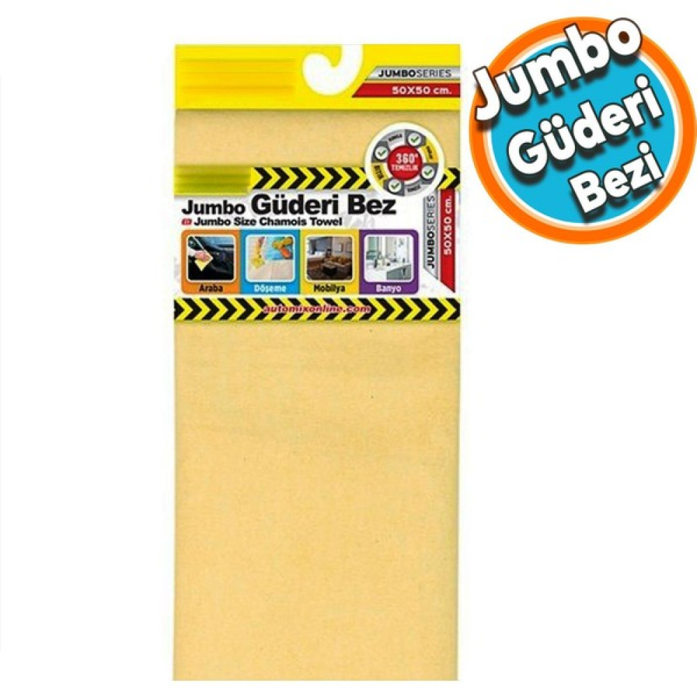 Araba Araç Otomobil Oto Yıkama Jumbo Güderi Bez Mikrofiber Döşeme Mobilya Temizlik 50X40 Oto Genel Temizlik Fiyatı