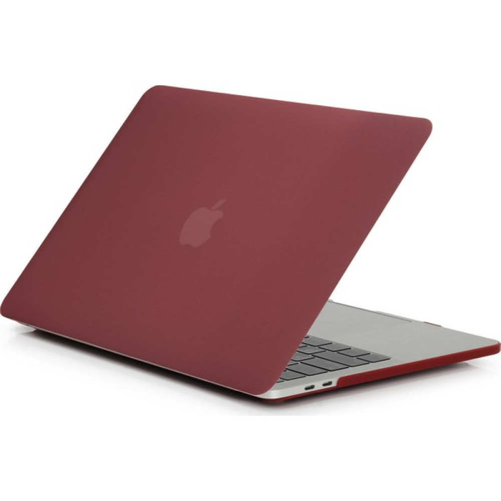 Arabulalaca Apple MACBOOK Pro 13' 2020 (M1) A2338 Koruma Kılıfı Mat Doku Case - Bordo Tablet Pc Aksesuarları Fiyatı