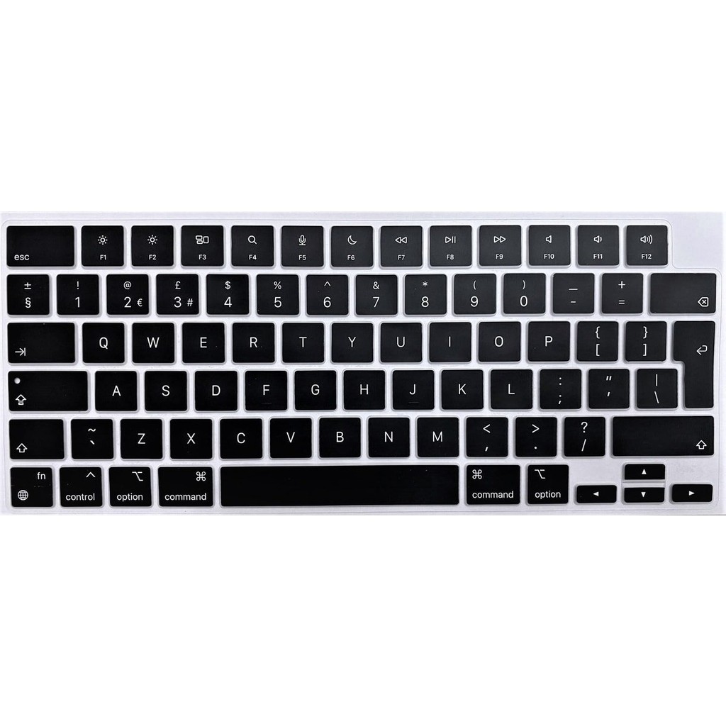 Arabulalaca Macbook Pro 16 Inç 2021 A2485 M1 Türkçeyi Ingilizce Çevirir Silikon Klavye Koruyucu Klavye - Mouse Fiyatı