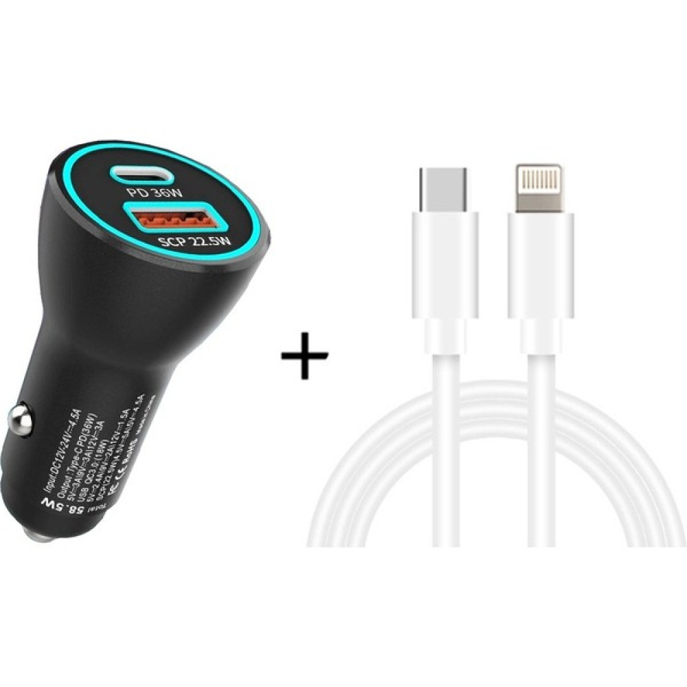 Araç Şarj Cihazı USB C, 58W iPhone Araç Şarj Cihazı Hızlı Şarj, Pd&qc Hızlı USB Araç Şarj Adaptörü Mini&iphone 13 12 11 Pro Max Xs, Samsung ile Uyu... Cep Telefonu Araç Kiti Fiyatı