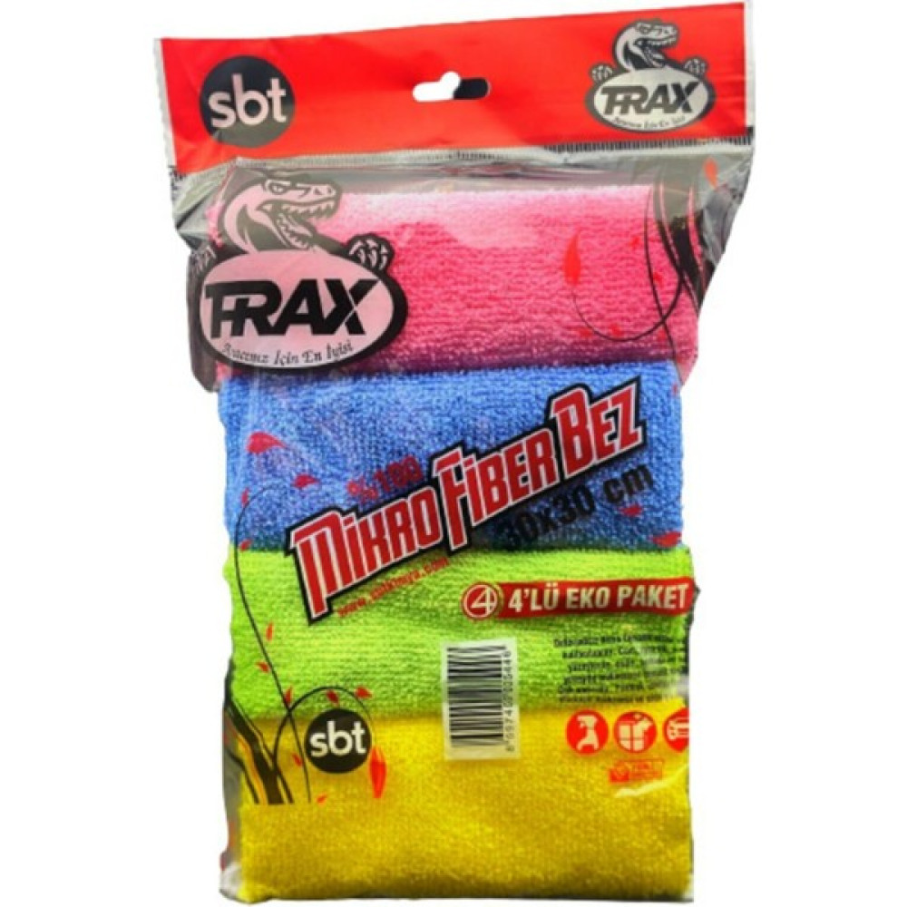 Aracınız İçin En İyisi T-Rax Cam ve Temizlik Bezi Nano Teknoloji Mikro Fiber Bez Eko Paket 4 Lü 30X30 Fiber Eko Oto Bakım Bezleri Fiyatı