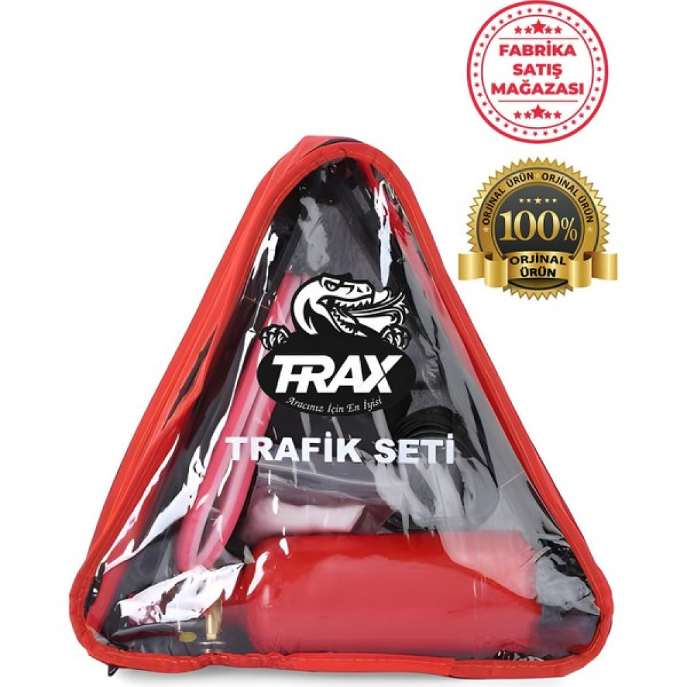 Aracınız İçin En İyisi T-Rax Üçgen Trafik Seti Bez Çantalı Tüv Türk Uyumlu Ilk Yardım Seti (Yangın Söndürme Tüplü) Trafik Malzemeleri Fiyatı