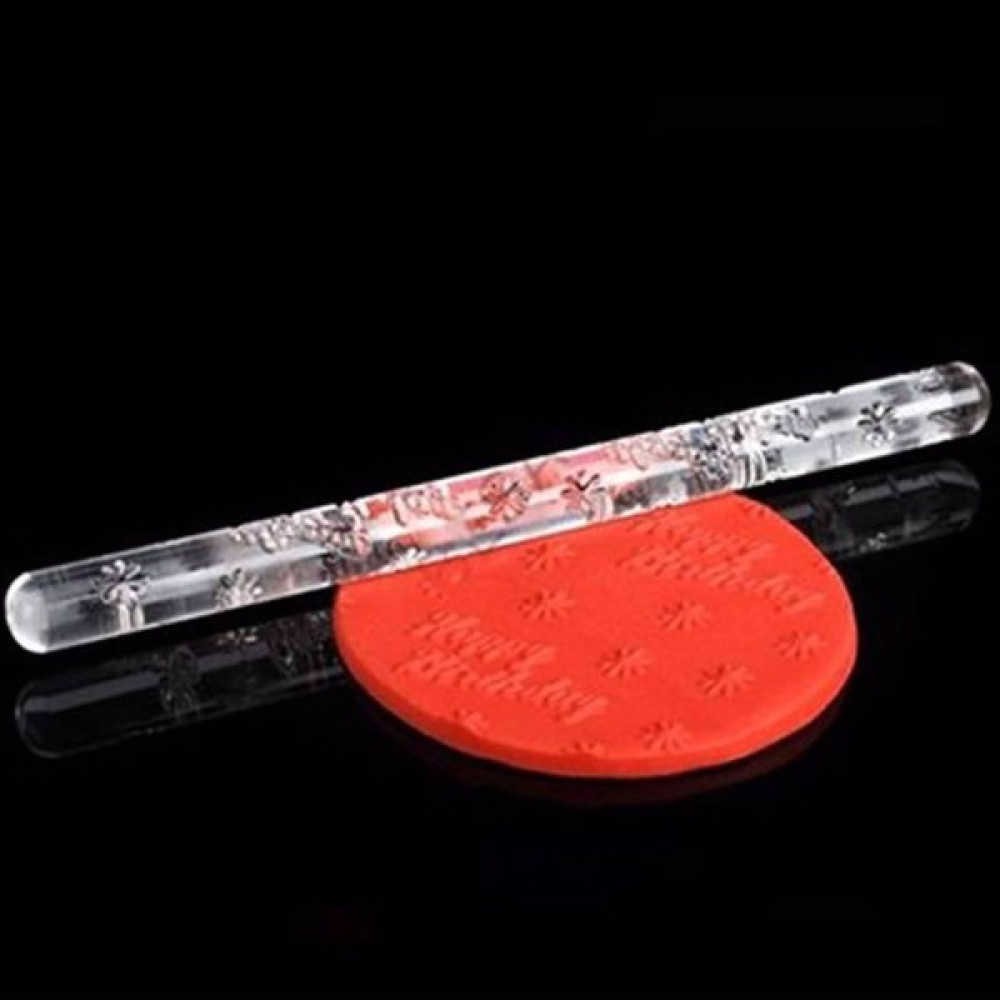 Aradığın Şeyler Akrilik Desenli Merdane 16CM Uzunluk - 12MM Çap - 1 Adet Mutfak Gereçleri Fiyatı