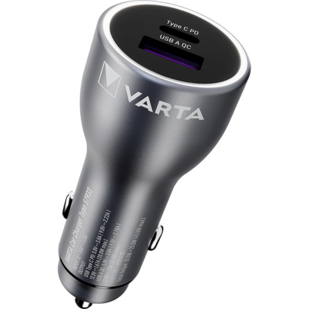 Aral Teknoloji Arac Içi Çakmaklık Şarj Aleti 45W Varta Car Charger - Siyah Diğer Fiyatı