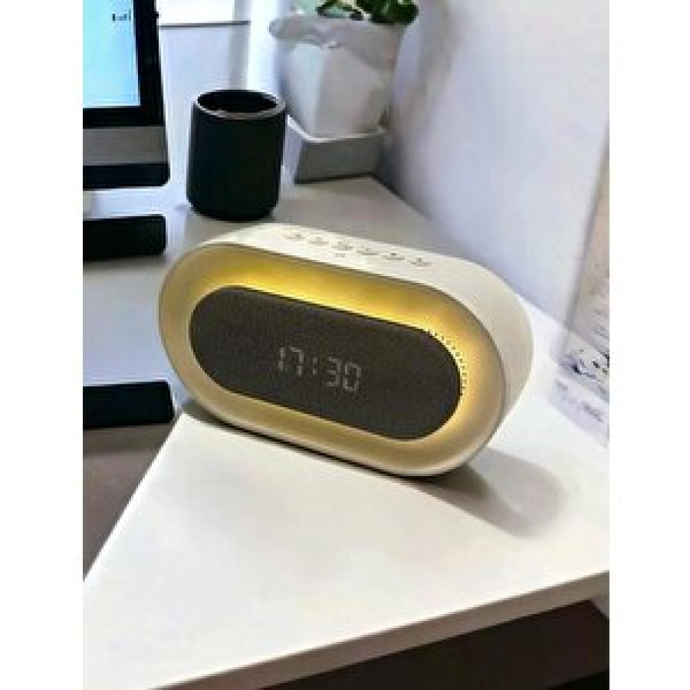 Aralminiavm Dijital Çalar Saat Led Ekran Led Işıklı Alarmlı Bluetooth Hoparlör Bluetooth Hoparlör Fiyatı
