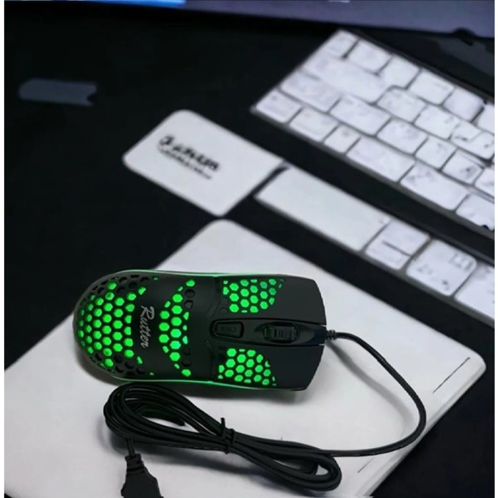 ARALMİNİAVM Kablolu Rgb Işıklı Oyuncu Mouse Işıklı Mouse - Siyah Klavye - Mouse Fiyatı