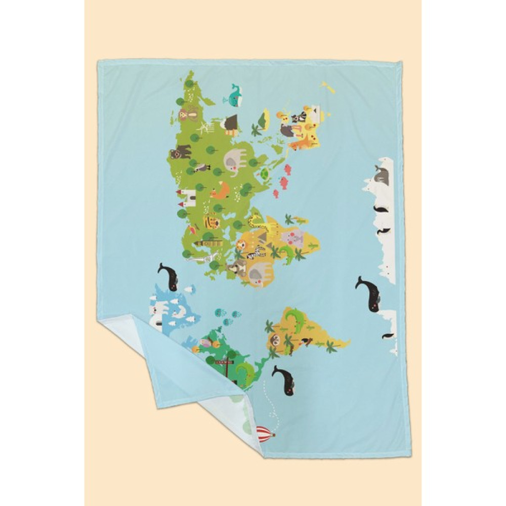 Arancione Co. World Su Geçirmez, Yer/mama Sandalyesi Altı, Aktivite, Yemek ve Oyun Örtüsü - 145 x 100 cm - Çok Renkli Oyuncak Fiyatı