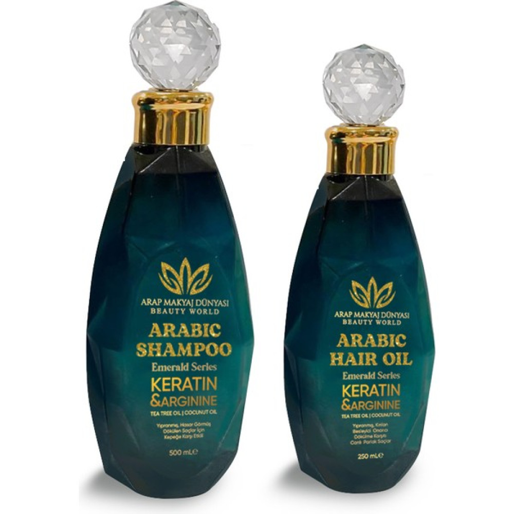 Arap Makyaj Dünyası Arap Yağı(250ml) & Arap Şampuanı(500ml) 2li Set Şampuan ve Saç Kremi Fiyatı