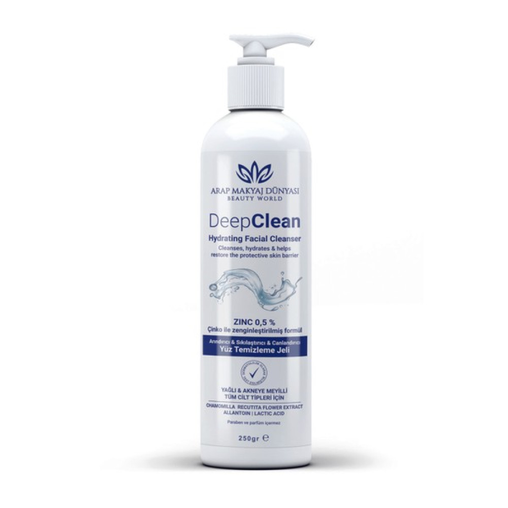 Arap Makyaj Dünyası Deep Clean Yüz Temizleme Jeli Cilt Temizleme ve Peeling Fiyatı