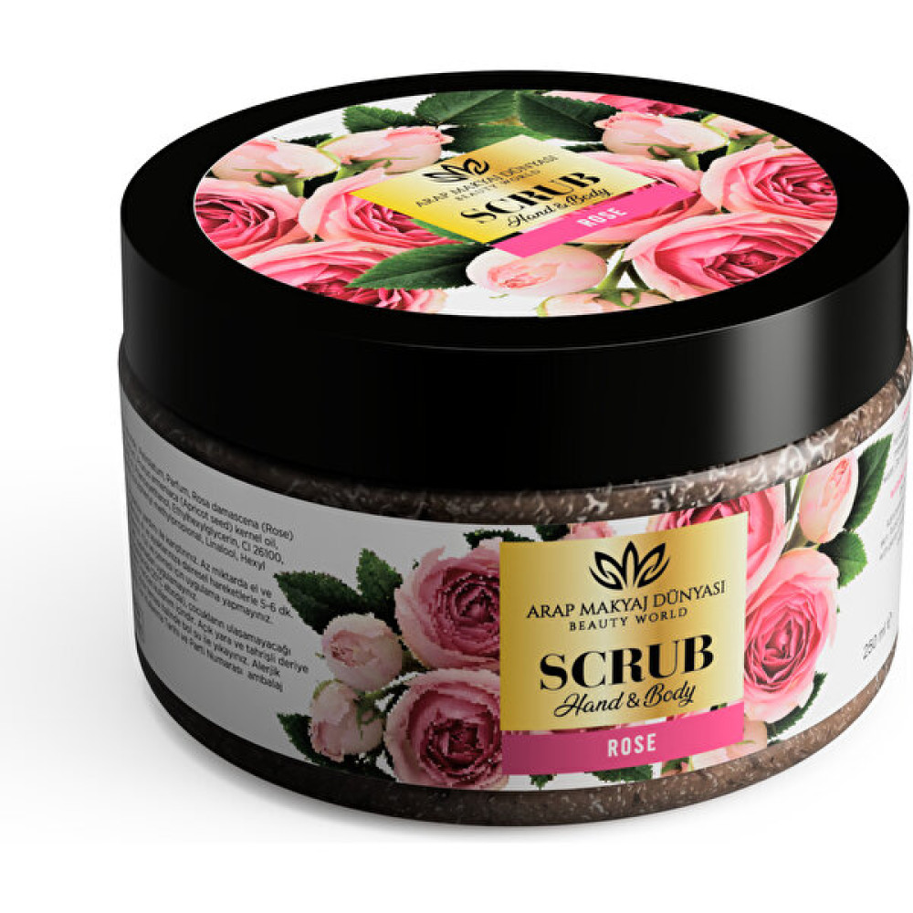 Arap Makyaj Dünyası Scrub - Gül El & Vücut Peeling 250GR Vücut Bakımı Fiyatı