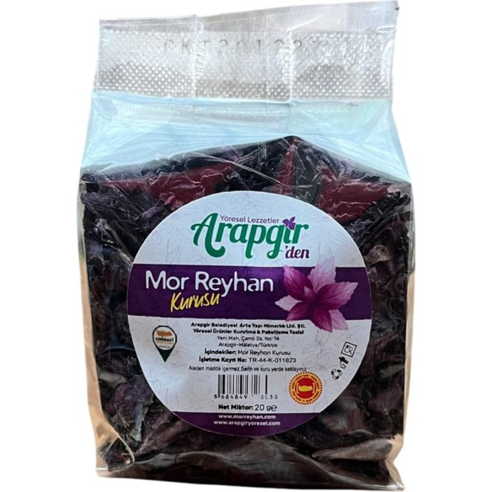 Arapgir Mor Reyhanı Demleme Mor Reyhan Kurusu 20 gr Diğer Fiyatı