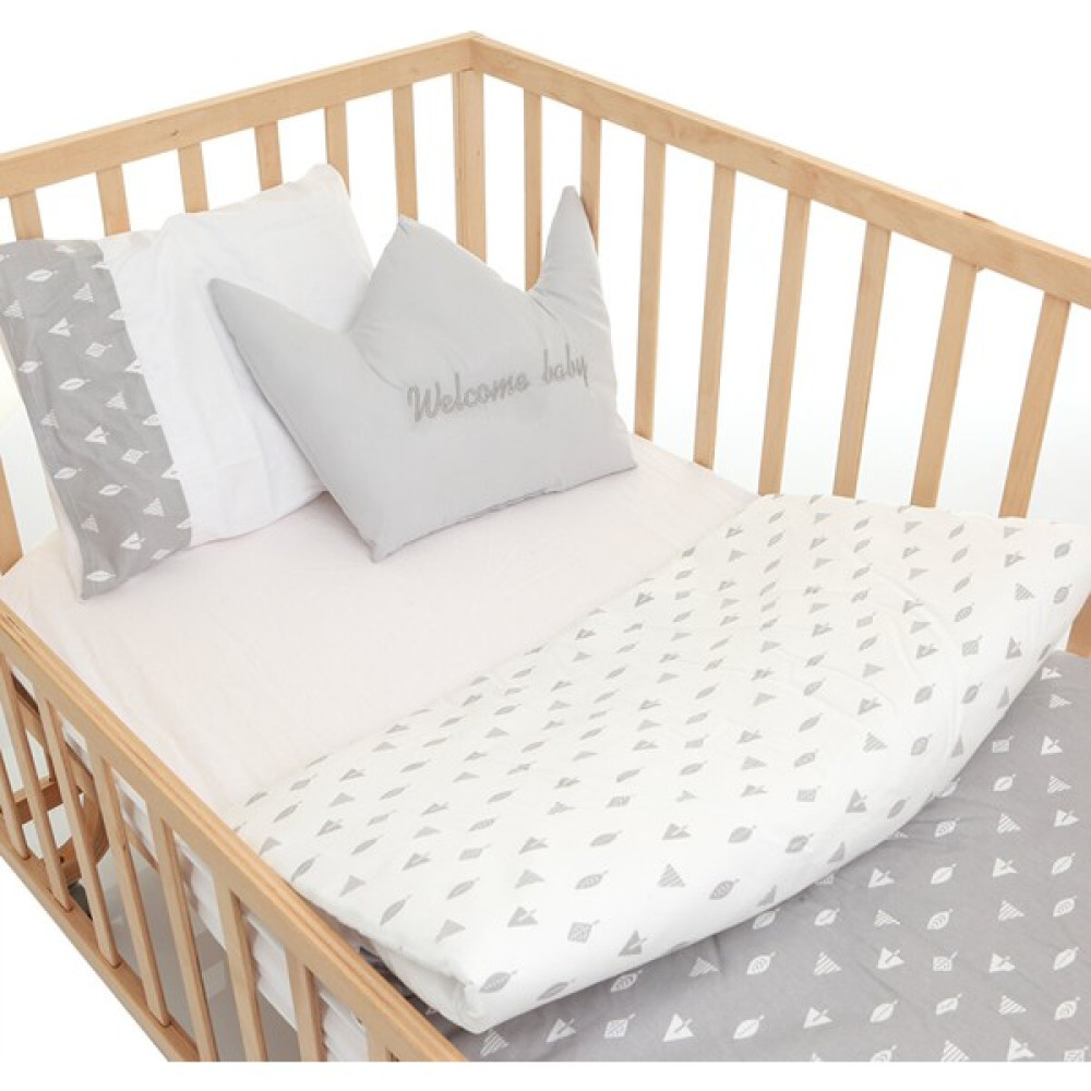 Aras Bebe Park Yatak Uyku Seti Unisex - Antrasit - Gri Park Yatak / Oyun Parkı Fiyatı