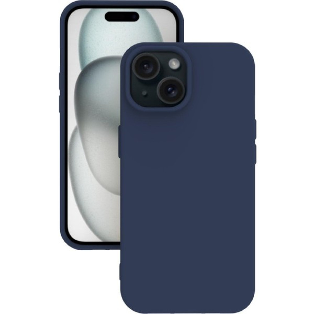 Arasta Pazar iPhone 15 Kılıf Kamera Korumalı Silikon Rubber Arka Kapak - Lacivert Cep Telefonu Kılıfı Fiyatı