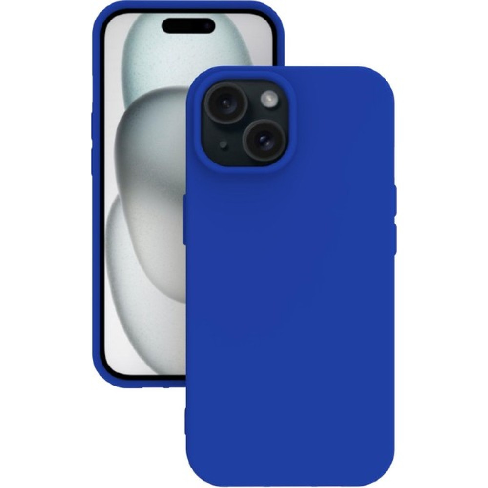 Arasta Pazar iPhone 15 Kılıf Kamera Korumalı Silikon Rubber Arka Kapak - Mavi Cep Telefonu Kılıfı Fiyatı