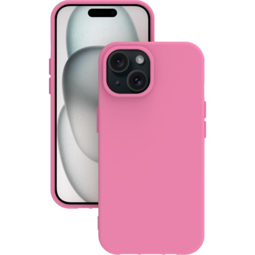 Arasta Pazar iPhone 15 Kılıf Kamera Korumalı Silikon Rubber Arka Kapak - Pembe Cep Telefonu Kılıfı Fiyatı