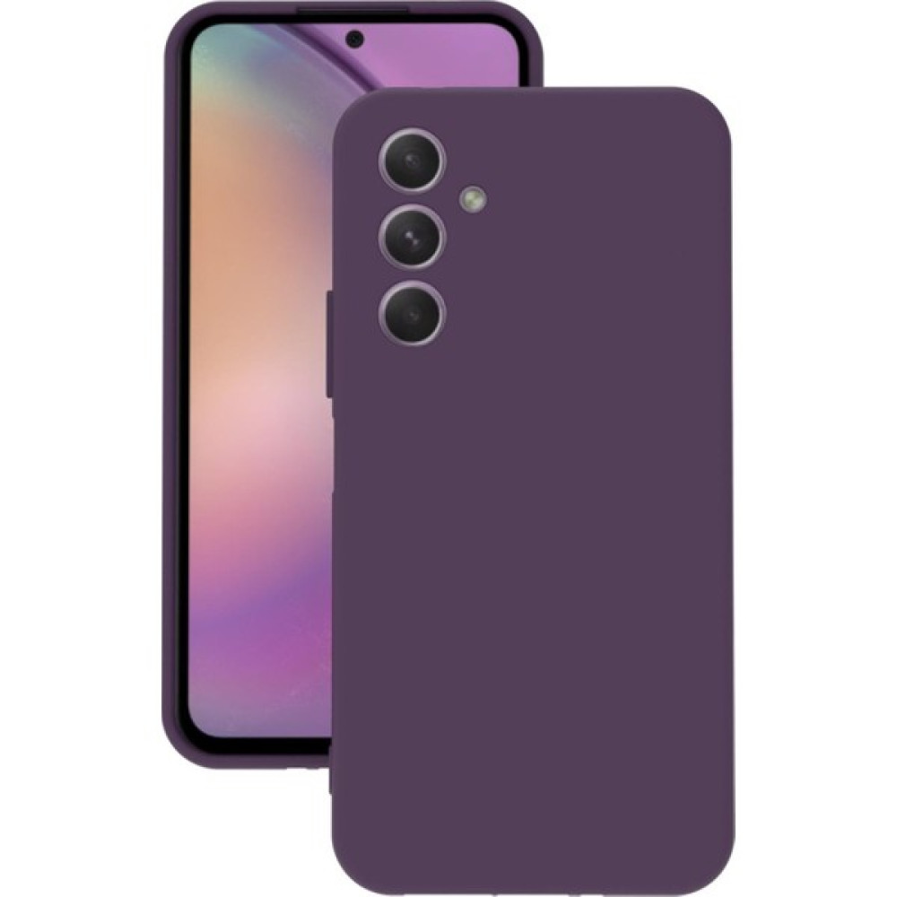 Arasta Pazar Samsung Galaxy A54 Kılıf Kamera Korumalı Silikon Rubber Arka Kapak - Mor Cep Telefonu Kılıfı Fiyatı
