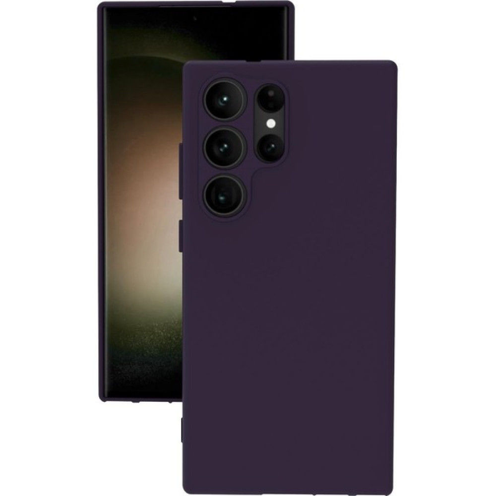 Arasta Pazar Samsung Galaxy S23 Ultra Kılıf Kamera Korumalı Silikon Rubber Arka Kapak - Mor Cep Telefonu Kılıfı Fiyatı