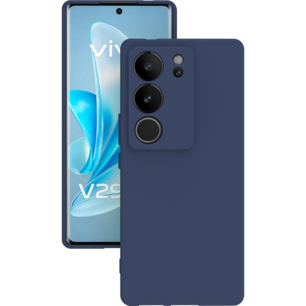 Arasta Pazar Vivo V29 Kılıf Kamera Korumalı Silikon Rubber Arka Kapak - Lacivert Cep Telefonu Kılıfı Fiyatı