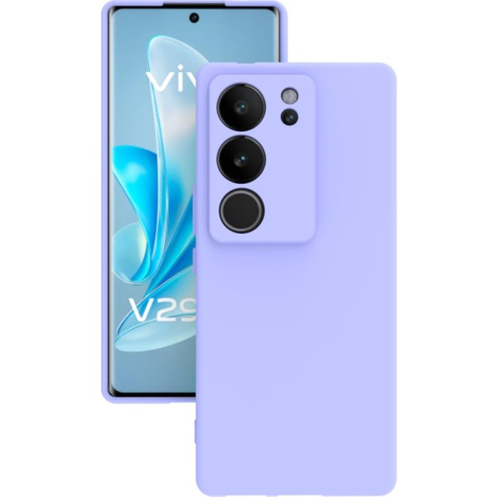 Arasta Pazar Vivo V29 Kılıf Kamera Korumalı Silikon Rubber Arka Kapak - Lila Cep Telefonu Kılıfı Fiyatı