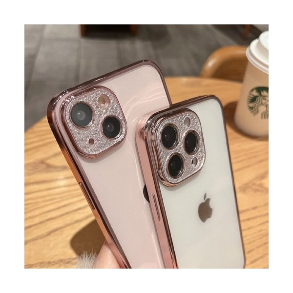 Arazon Apple Iphone 13 Pro Max Star Diamond Melek Gözler Lens Korumalı Kılıf - Gümüş Cep Telefonu Kılıfı Fiyatı