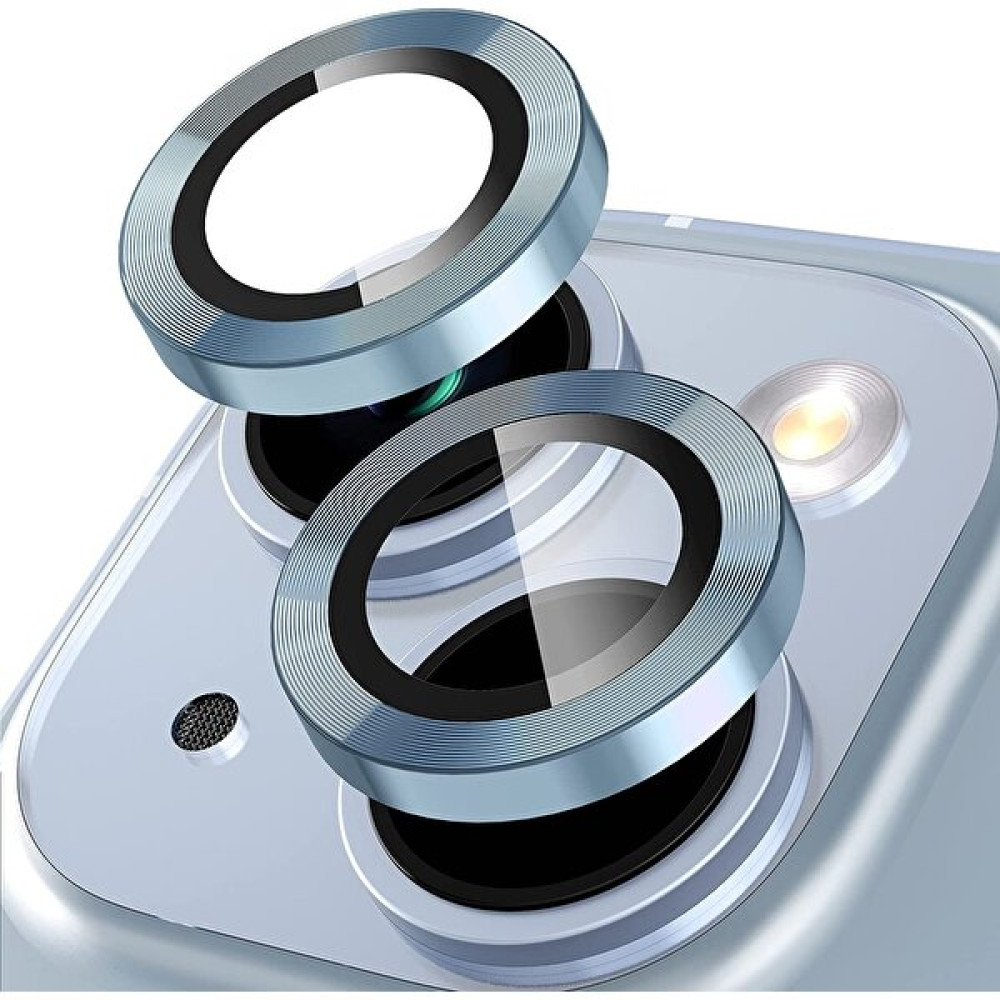 Arazon iPhone 14 / 14 Plus Kamera Lens Koruyucu (2'li Set) - Açık Mavi Cep Telefonu Ekran Koruyucusu Fiyatı