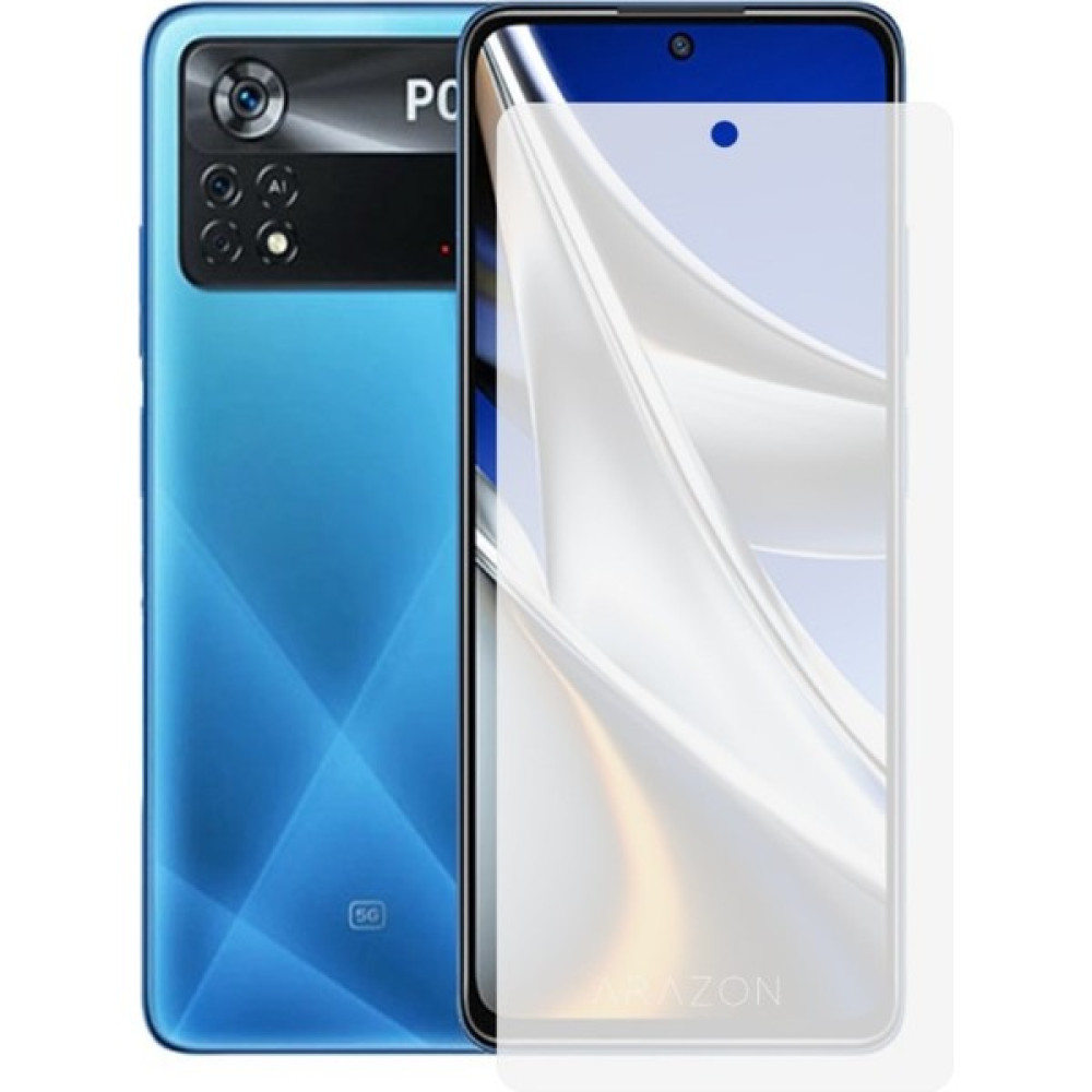 Arazon Xaomi Poco X4 Pro 5g Uyumlu Esnek Nano Cam Ekran Koruyucu - Şeffaf Cep Telefonu Ekran Koruyucusu Fiyatı