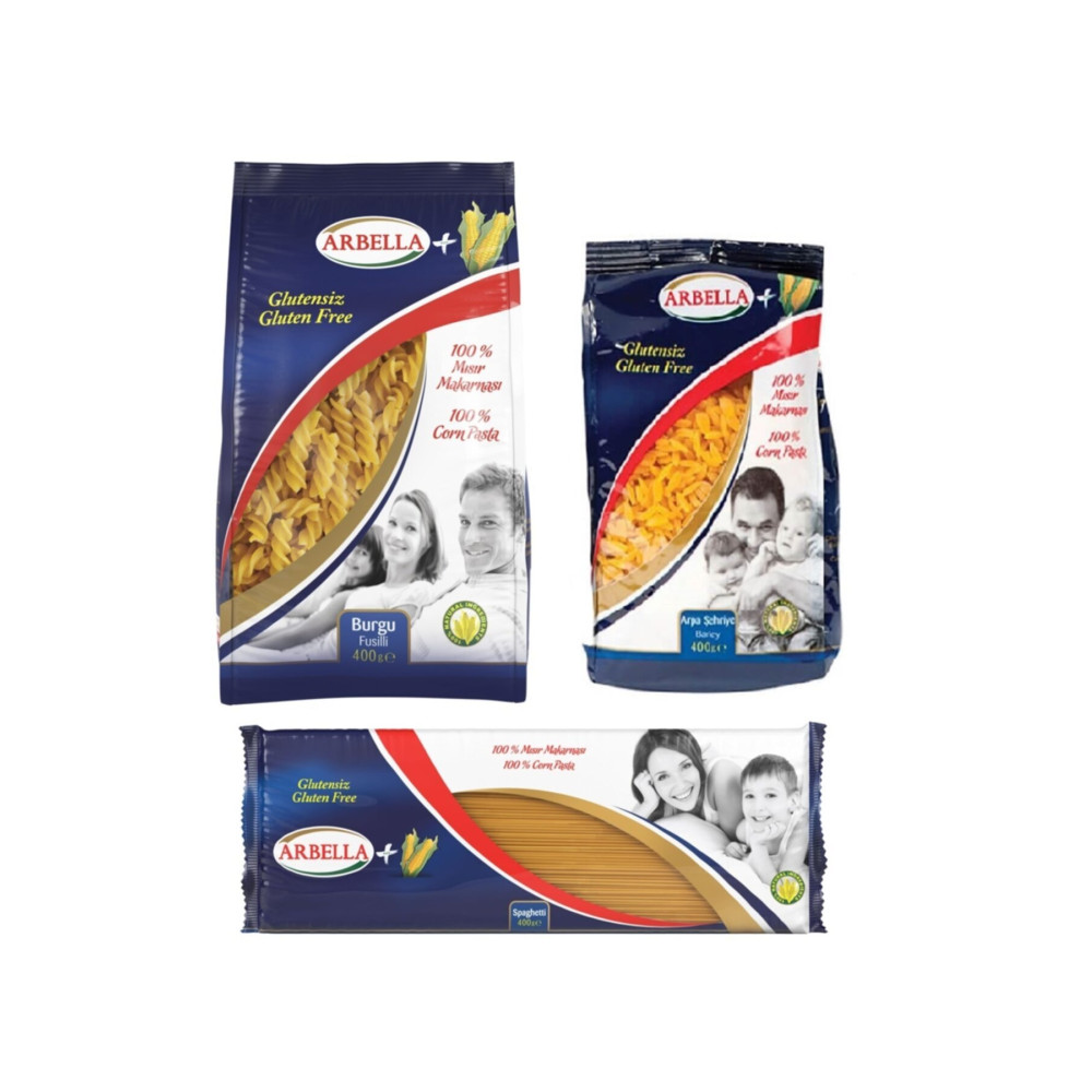 Arbella Glutensiz 3 Paket Makarna Seti İçecek Fiyatı