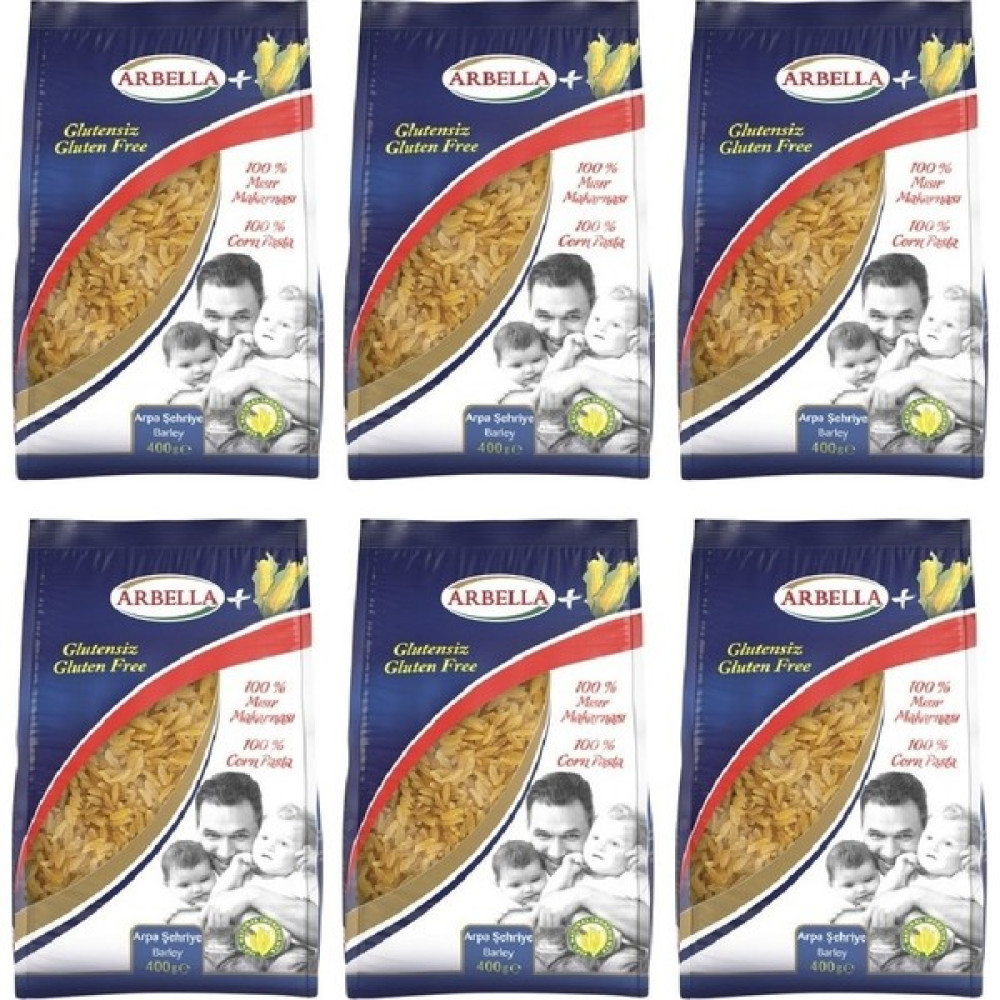 Arbella Plus Glutensiz Arpa Şehriye 400 gr x 6 Adet Diğer Fiyatı