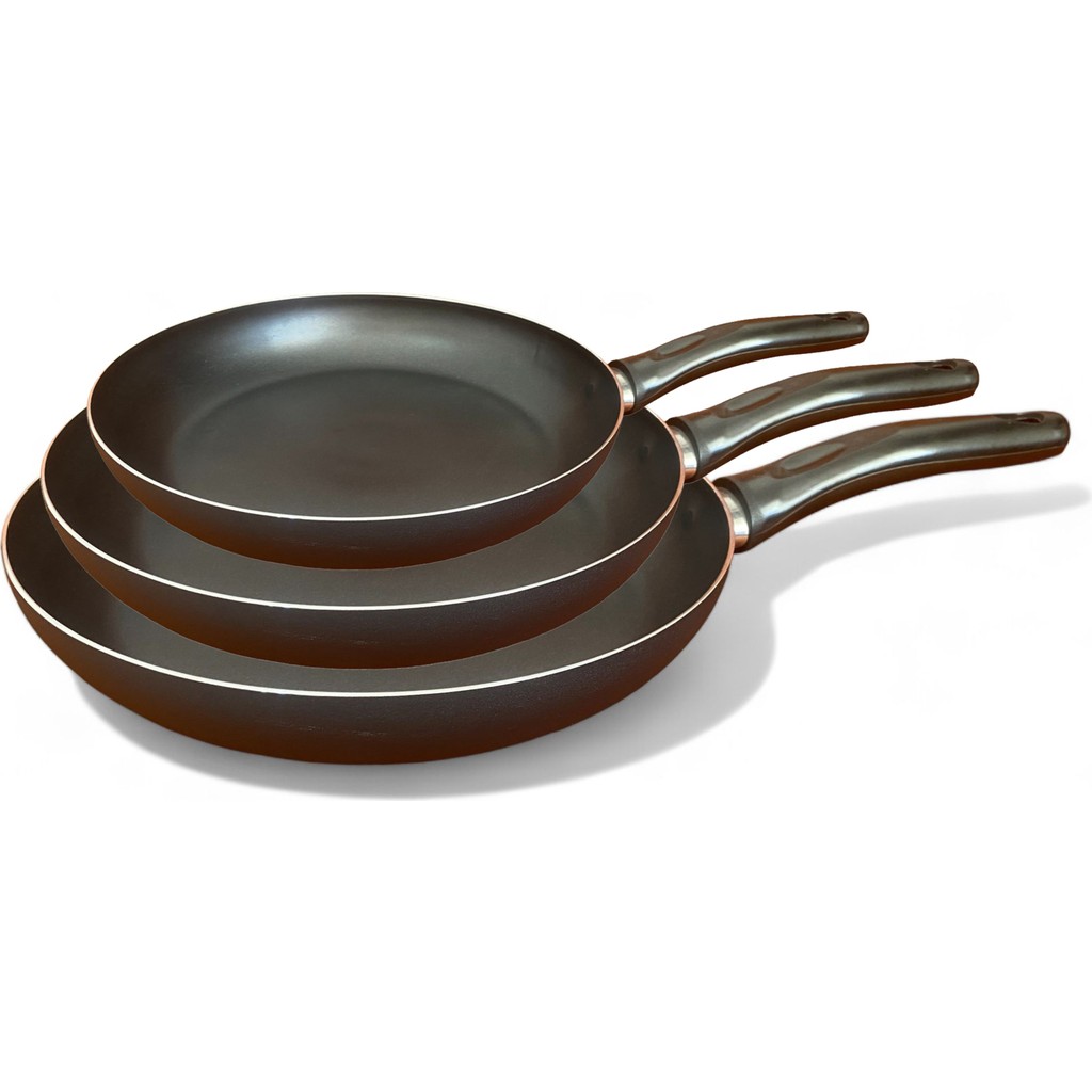 Arc 3 Lü Teflon Tava Seti - 16 - 20 - 24 cm ( Küçük Boy ) - Ince / Hafif Tencere / Tava Setleri Fiyatı