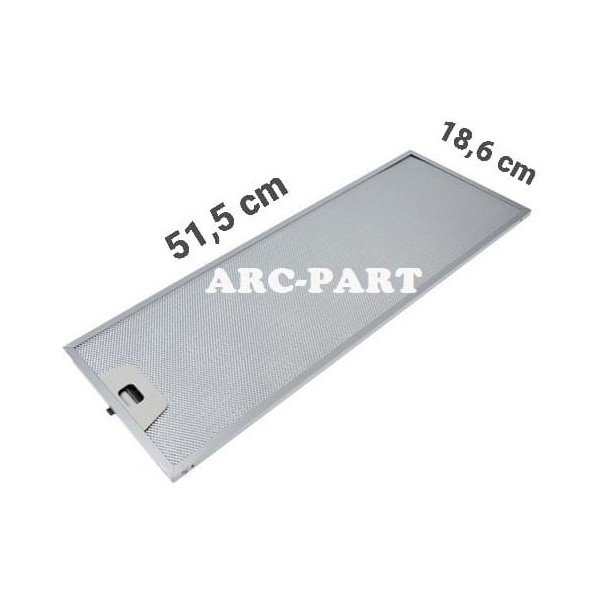 ARC-PART Bosch DFT63CA21T Aspiratör Alüminyum Filtre 18,6X51,5 cm Aspiratörler Fiyatı