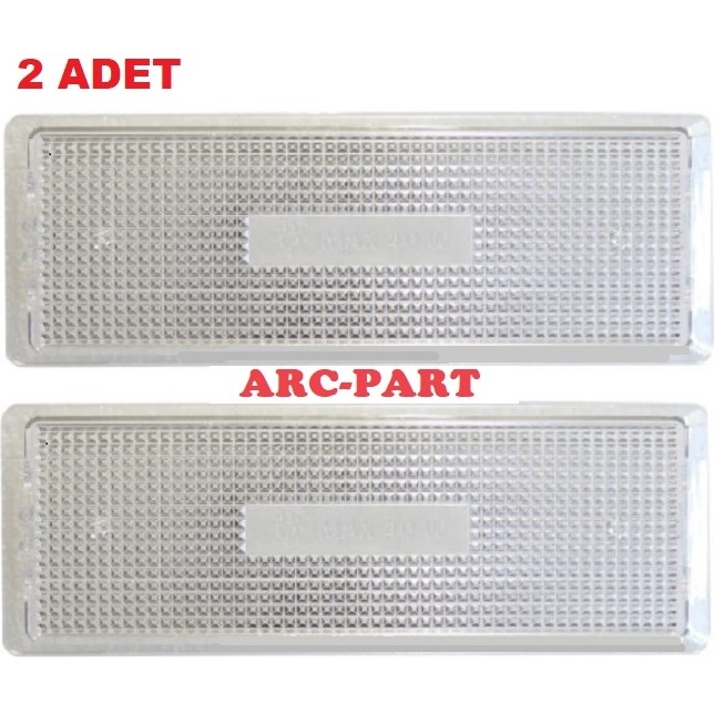 ARC-PART Esty 2240 Davlumbaz Lamba Camı / Lamba Kapağı (2'li Paket) Davlumbazlar Fiyatı