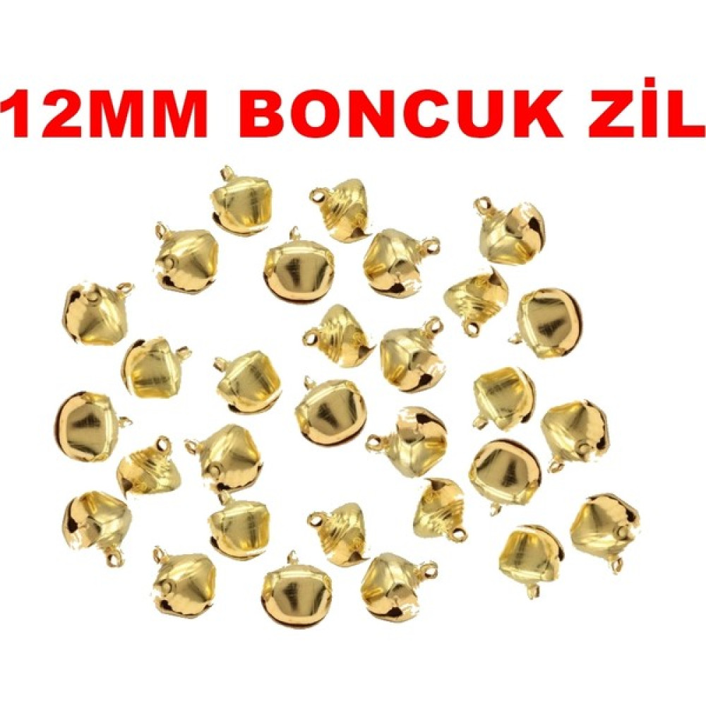 Arcan Boncuk Zil 12 mm Renk Altın 1.2 cm Küçük Zil Hobi 1.2 cm Sarı Çan 50 Adet Oto Boyaları Fiyatı